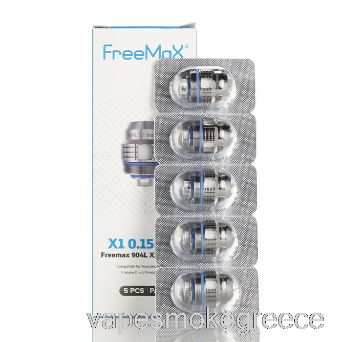 Vape Greece Freemax Maxluke 904l X ανταλλακτικά πηνία 0,15ohm 904l X1 Single Mesh